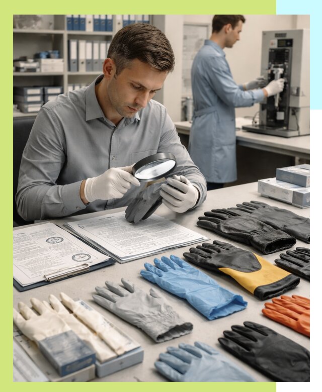 Сертификация перчаток и средств защиты продукции в Балтийске