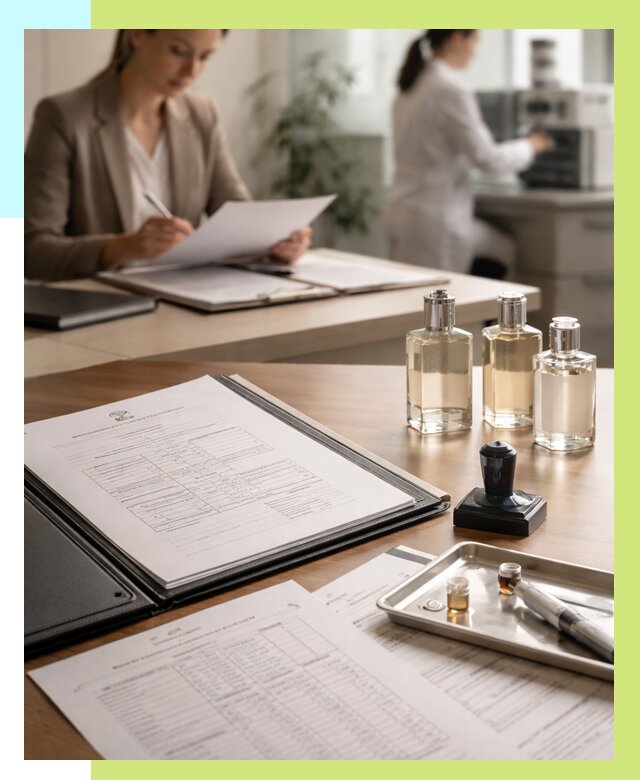 Сертификация парфюмерии в Балтийске от 15293 р. | Алешин-Блт