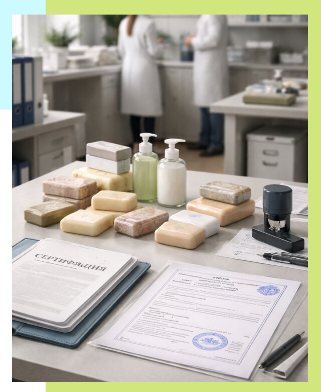 Сертификация мыла и сертификат на мыло в Балтийске от 12234 | Алешин-Блт