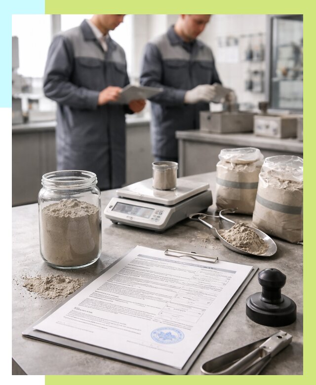 Сертификация цемента в Балтийске от 20390 р. | Алешин-Блт