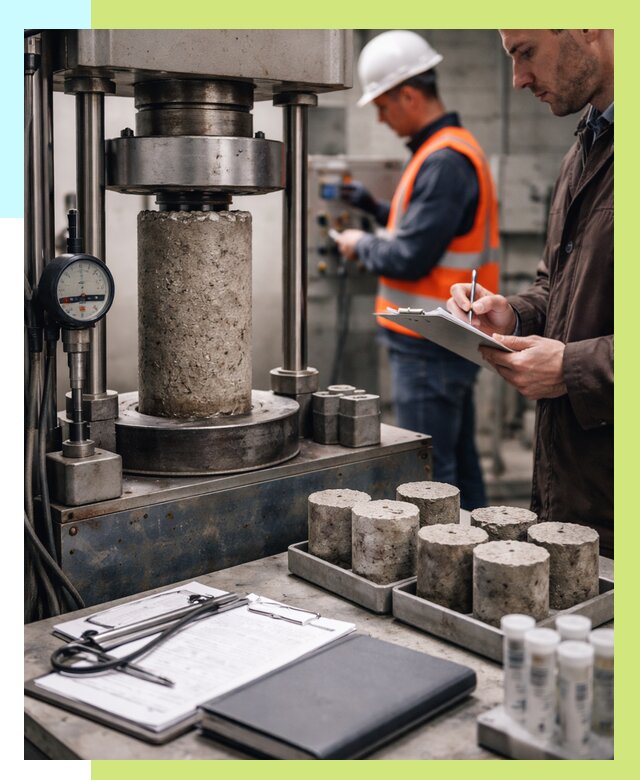 Сертификация бетона в Балтийске от 30585 р. сертификат | Алешин-Блт