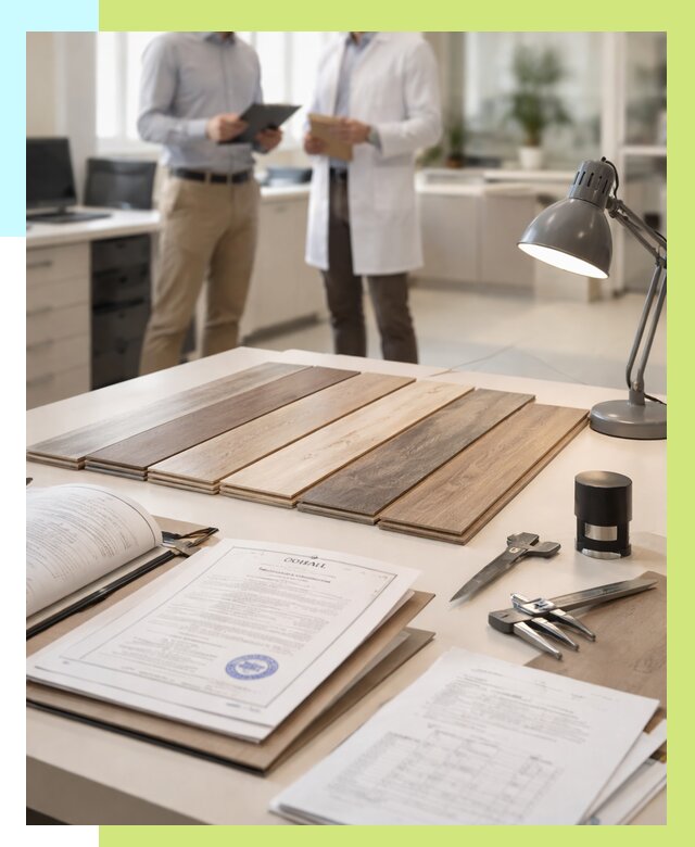 Сертификация ламината в Балтийске от 18351 р. под ключ | Алешин-Блт