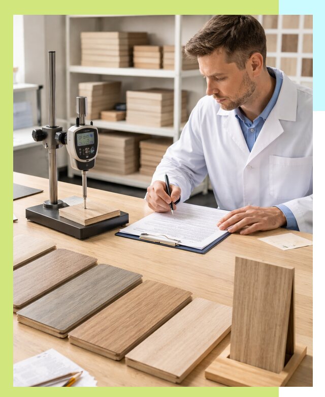 Сертификация ламината с испытаниями и оформлением документов в Балтийске