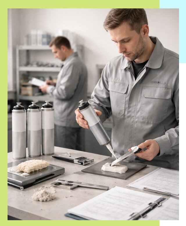 Сертификация монтажной пены и соответствие стандартам в Балтийске