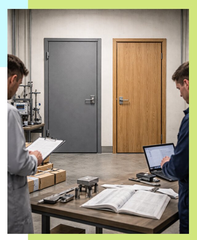 Сертификация дверей в Балтийске от 8156 р. под ключ | Алешин-Блт