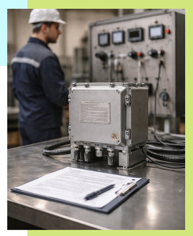 Сертификация взрывозащищенного оборудования в Балтийске от 35683 р. | Алешин-Блт