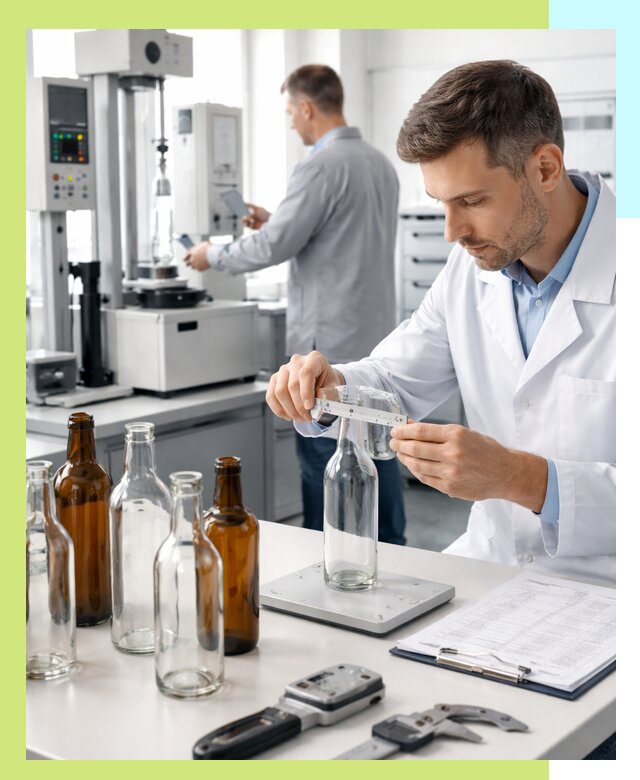 Сертификация стеклянных бутылок и сопутствующей упаковки в Балтийске