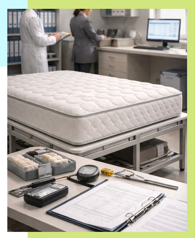 Сертификация матрасов в Балтийске от 8666 р. | Алешин-Блт