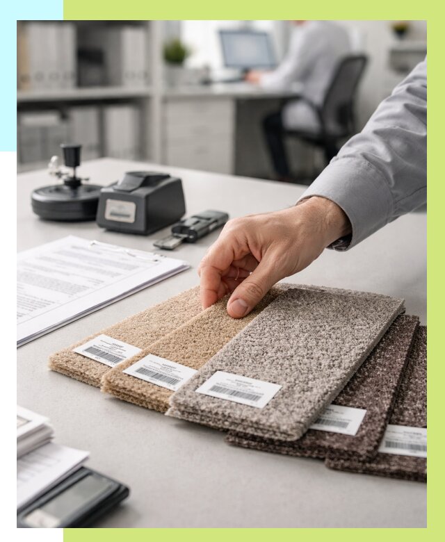 Сертификация ковролина в Балтийске от 15293 р., Алешин-Блт