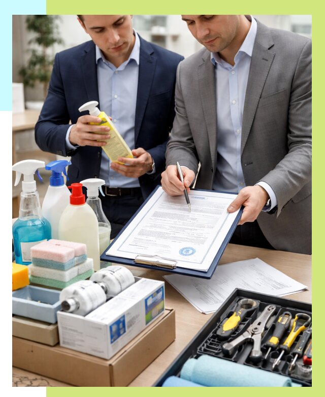 Сертификация хозяйственных товаров в Балтийске, от 18351 р. |Алешин-Блт