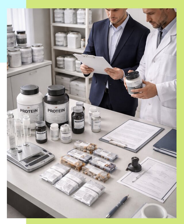 Сертификация спортивного питания в Балтийске от 15293 р., Алешин-Блт