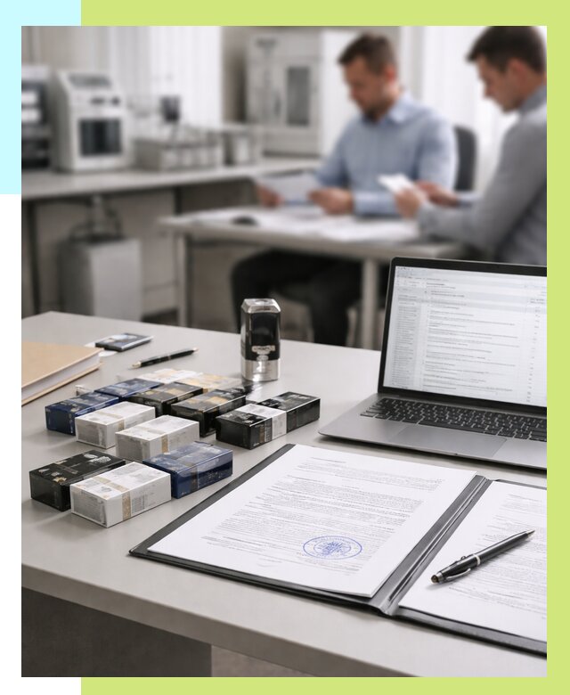 Сертификация сигарет под ключ в Балтийске от 45878 р. | Алешин-Блт