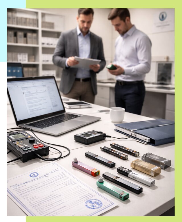 Сертификация электронных сигарет в Балтийске от 20390 р. | Алешин-Блт