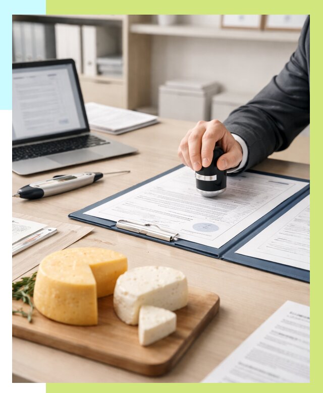 Сертификация сыров в Балтийске от 15293 р | Сертификат на сыр Алешин-Блт