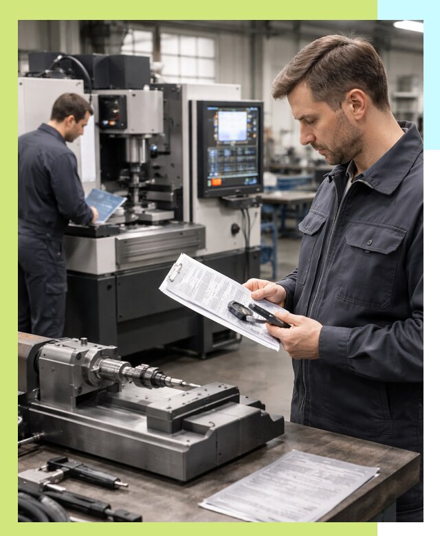 Сертификация станков: оформление документов и испытания в Балтийске