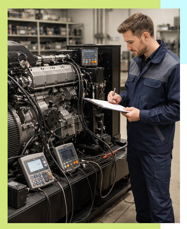 Сертификация дизельных генераторов и их оборудования в Балтийске