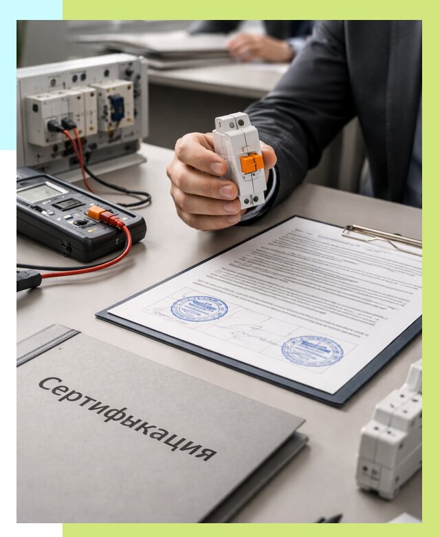 Сертификация выключателей под ключ в Балтийске от 15293 р. | Алешин-Блт