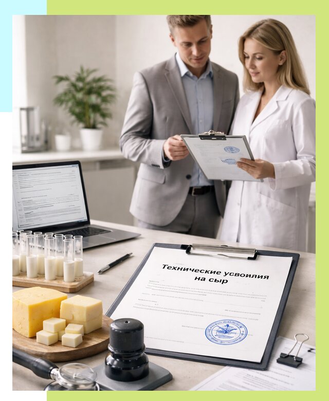 ТУ на сыры в Балтийске срочно от 12234 р. — оформление | Алешин-Блт