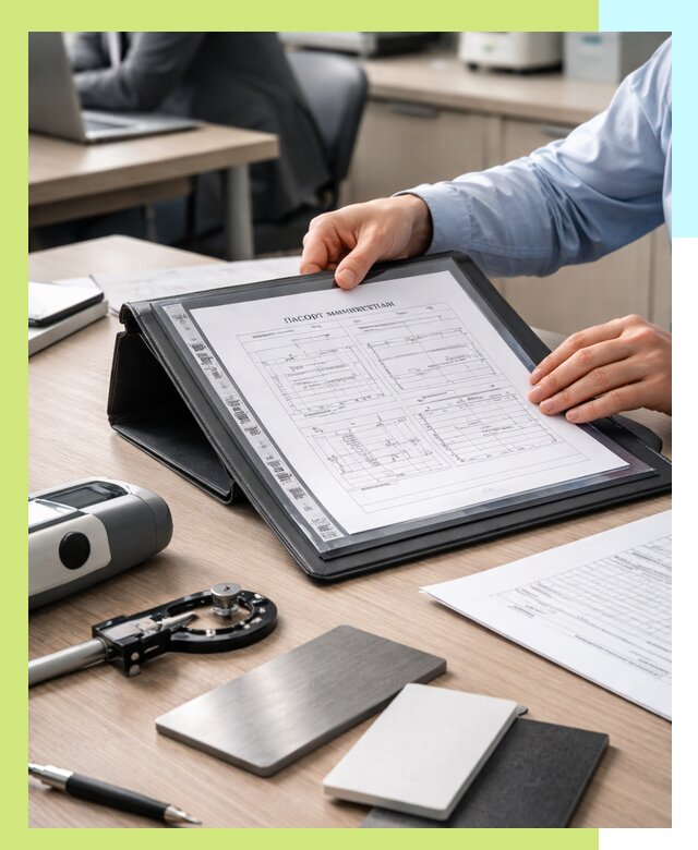 Оформление паспорта материала для продукции в Балтийске