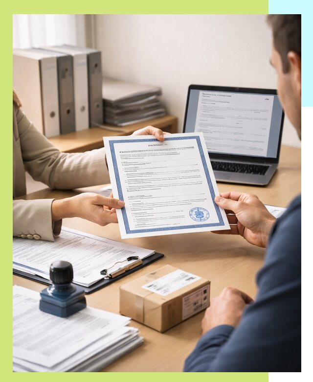 Оформление сертификата соответствия на продукцию в Балтийске