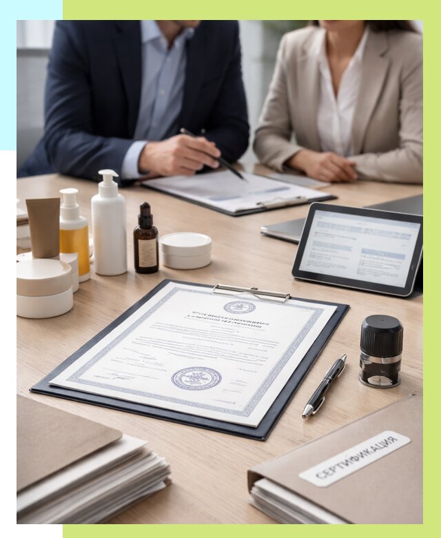 Сертификат на товар в Балтийске от 7646 р. быстро | Алешин-Блт