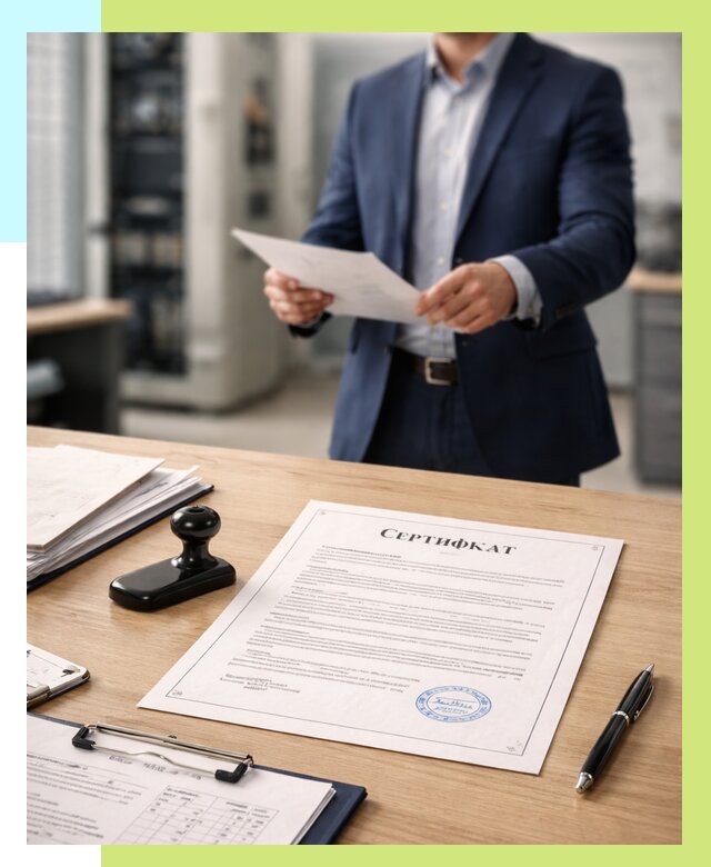 Сертификат на оборудование в Балтийске от 15293 р. | Алешин-Блт