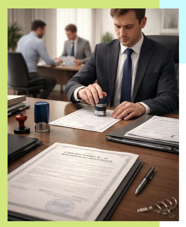 Оформление свидетельства о государственной регистрации в Балтийске