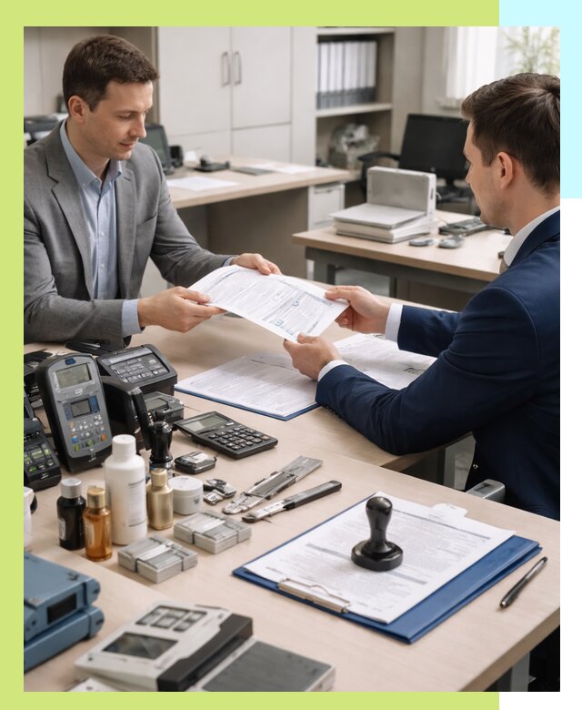 Оформление и получение заключения РЧЦ для оборудования в Балтийске