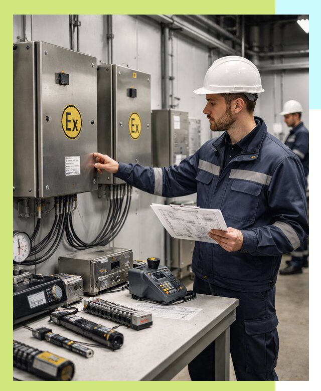 Сертификат взрывозащиты промышленного оборудования в Балтийске