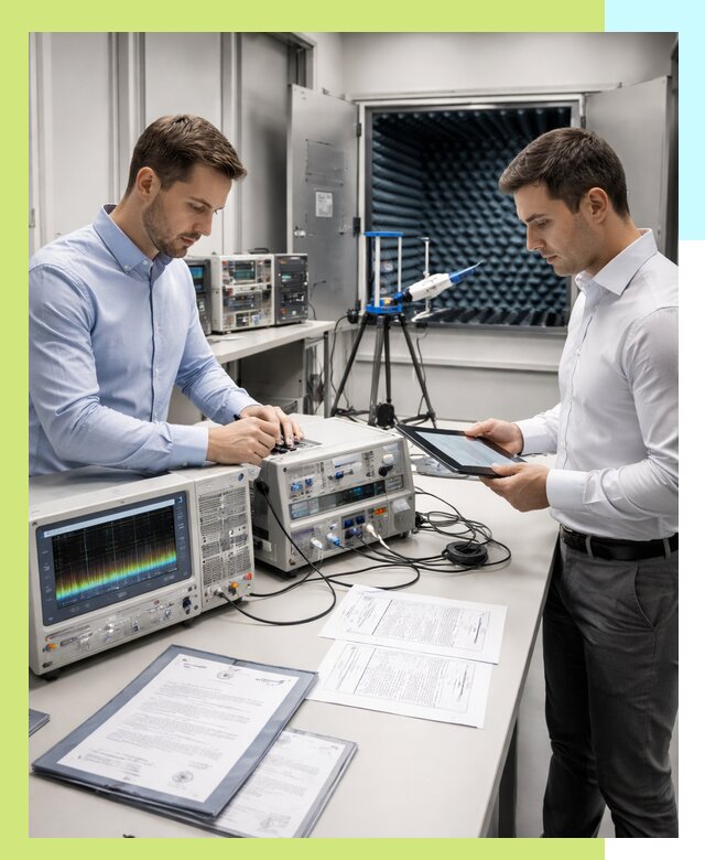 Оформление и выдача сертификата ЭМС для продукции в Балтийске