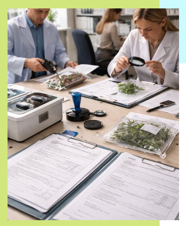 Оформление карантинного сертификата для растений в Балтийске