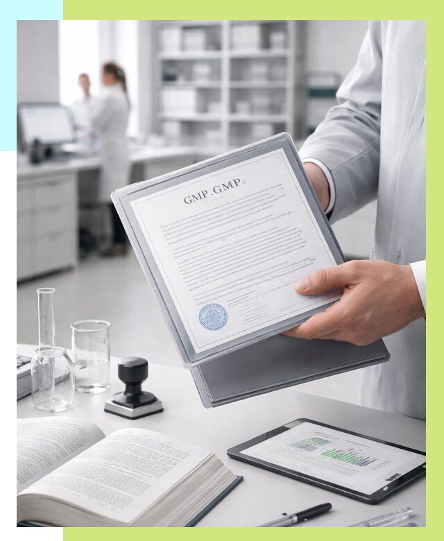 Сертификат GMP в Балтийске под ключ от 86658 р. | Алешин-Блт