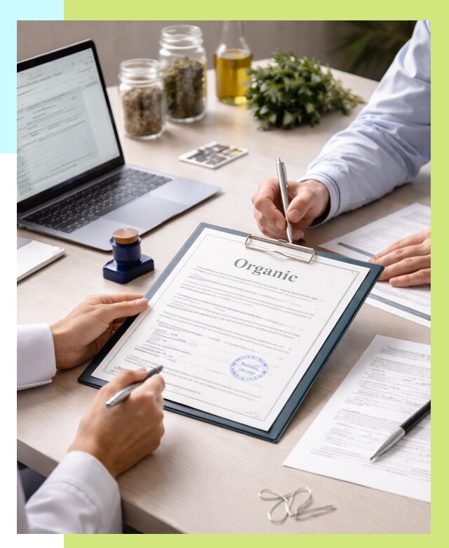 Оформление сертификат органик в Балтийске от 30585 р. | Алешин-Блт