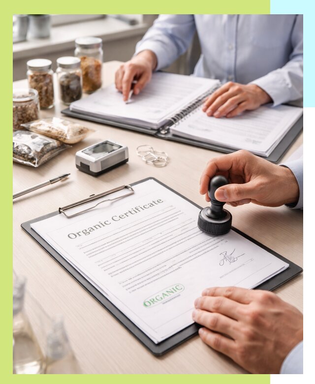 Получение органик сертификата для продукции в Балтийске