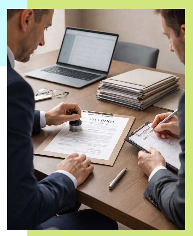 Сертификат ISO 9001 в Балтийске купить от 81560 р. | Алешин-Блт