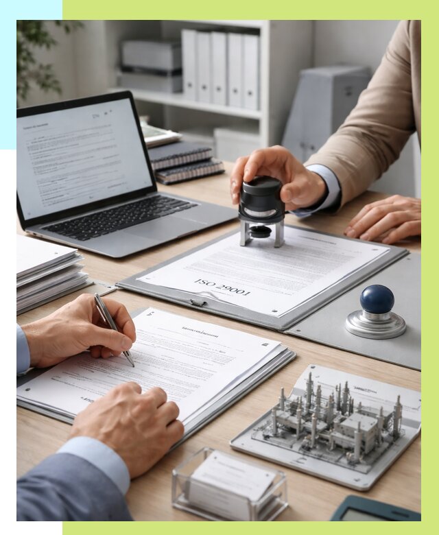 Сертификат ISO 29001 в Балтийске под ключ от 76463 р. | Алешин-Блт