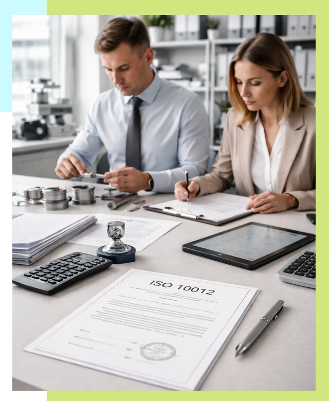 Сертификат ISO 10012 в Балтийске от 25488 р. — Алешин-Блт