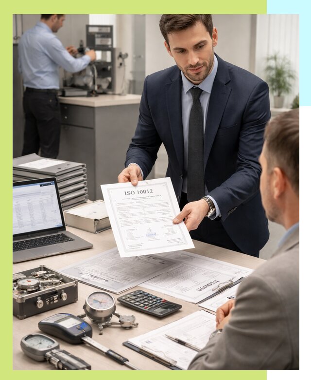 Выдача сертификата ISO 10012 по требованиям метрологии в Балтийске