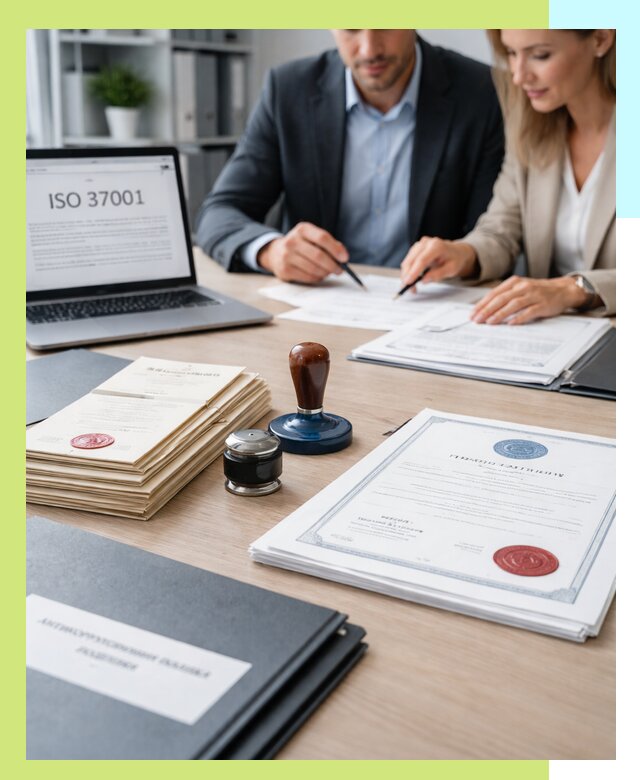 Получение сертификата ISO 37001 по системе борьбы с коррупцией в Балтийске